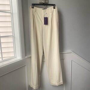 RL Purple label Elegant Cream Pants